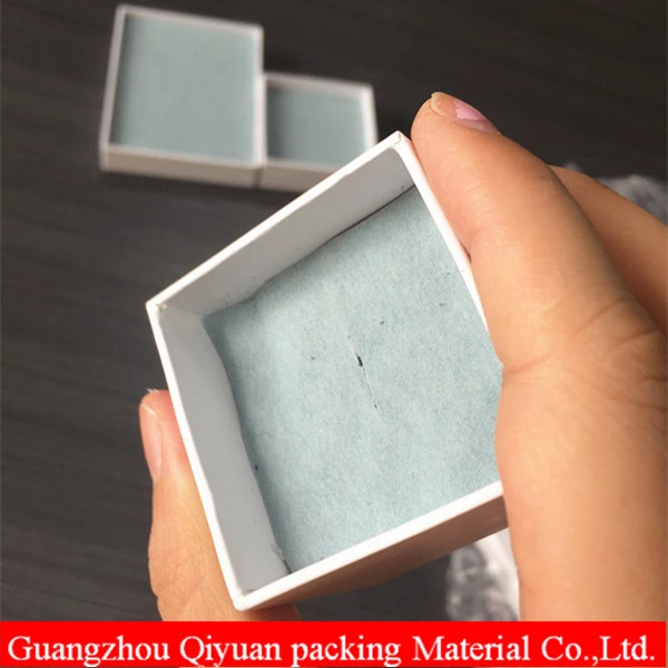 4*4*4 Classy Cute Small Square Custom Logo Foiled Paper Gift Boxes