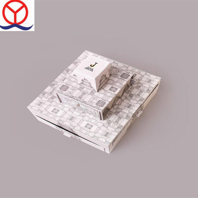 White Colour Custom Printed New Design Slide Out Cardboard Paper Cavity Chocolate Box
