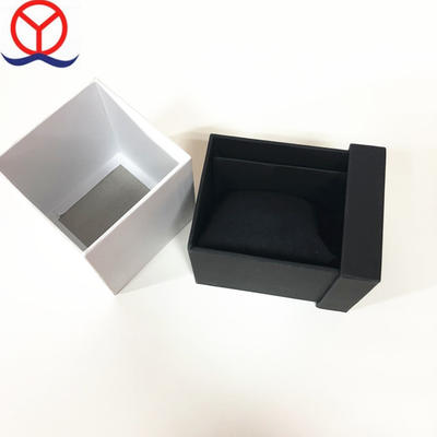 Custom Private Label Printing White Color Slide Out Cardboard Paper Rigid Luxury Ladies Watch Box