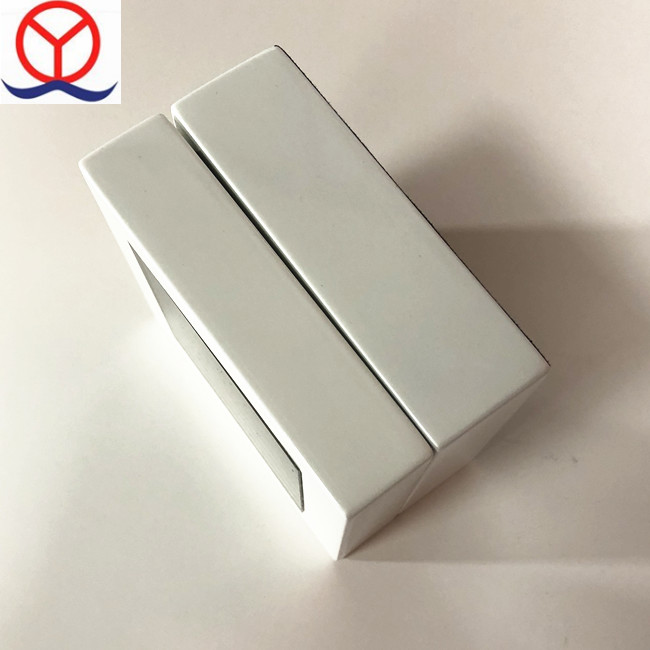 white color handmade Custom Hat square cardboard paper velvet satin lined eyelash gift box