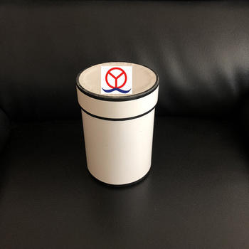 Custom Design Plain Cardboard Paper Round Hat Cylindrical Luxury Fancy White Tea Box