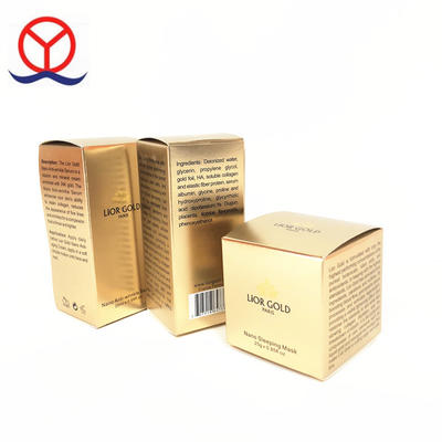 300gsm custom printing paper empty cosmetic cream box recycle carton shipping cosmetic box cardboard