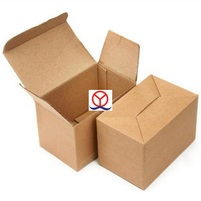 300gsm brown paper custom design no printing wholesale flat shipping carton kraft cardboard box