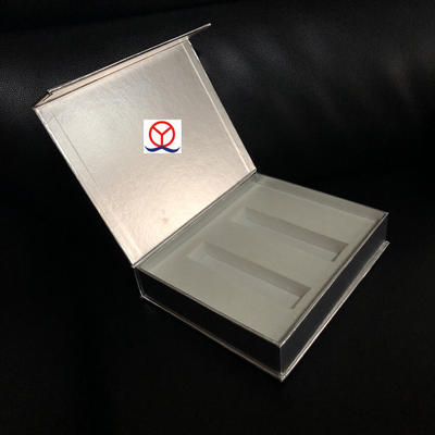 Large size customized private design paper silver packaging box/die cut corrugated silver box packaging