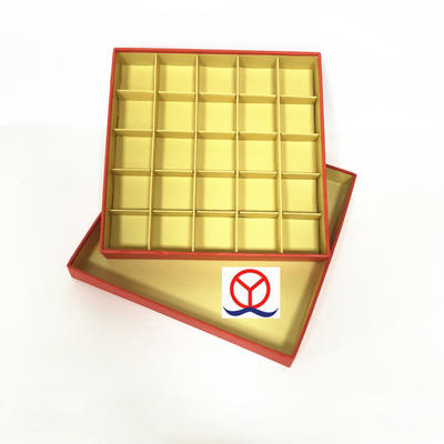 Base & lid custom logo offest printing wholesale handmade luxury paper cardboard box with dividers