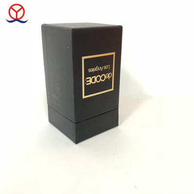 High quality cardboard paper custom design matte black wholesale luxury packaging handmade gift box