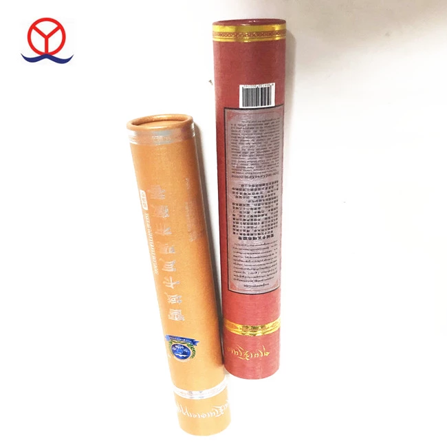 Long term custom design cmyk offest printing corrugated board stick packaging eco friendly deodorant push up paper tubes
