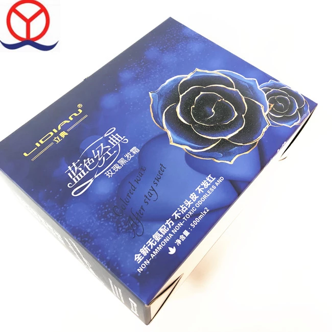400 gram custom design high glossy cardboard wholesale recycled reverse tuck end clamshell green paper box