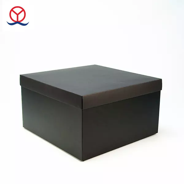 High quality matte black custom design wholesale handmade luxury 2mm thickness eco tiny cardboard gift box