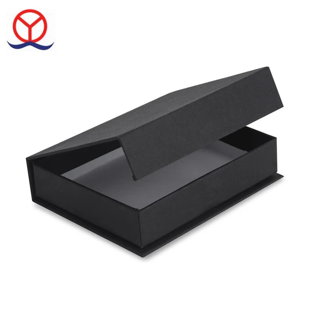 Paper material custom design cardboard handmade wholesale magnetic book style packaging box