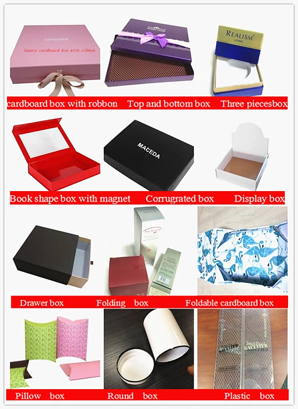 Paper material custom design cardboard handmade wholesale magnetic book style packaging box